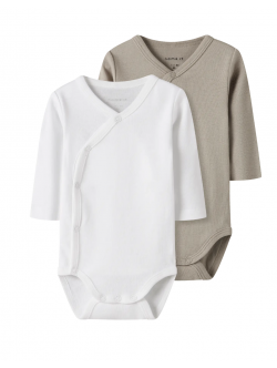 Name It 2-pak bodystockings til baby