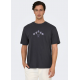 ONLY & SONS T-Shirt i sort med Osaka Dragon print til herre