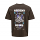 ONLY & SONS T-Shirt i Demitasse med Ascent Peaks print til herre