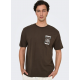 ONLY & SONS T-Shirt i Demitasse med Ascent Peaks print til herre