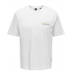 ONLY & SONS T-Shirt i hvid med Cancun print til herre