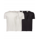 Lindbergh 4pak T-shirts i sort og hvid til herre