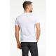 Lindbergh O-Neck T-Shirt i hvid til herre