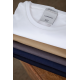 Lindbergh O-Neck T-Shirt i hvid til herre