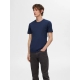 Selected 3-pak t-shirt, i sort, navy og hvid til herre.