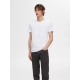 Selected 3-pak t-shirt, i sort, navy og hvid til herre.