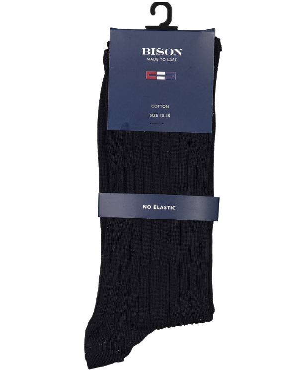 Lindbergh Bison-strømper i Navy Blå til herre