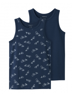 Name it 2pak Tanktop i Titan til drenge