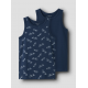 Name it 2pak Tanktop i Titan til drenge