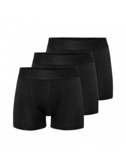 Resteröds 3-pak sorte bambus-boxershorts til herre – S-2XL