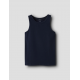 Name it 2pak "skull" tanktop i mørkefarver til drenge