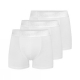 Resteröds 3-pak hvide bambus-boxershorts til herre – S-2XL