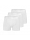 Resteröds 3-pak hvide bambus-boxershorts til herre – S-2XL