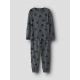 Name it "skull" pyjamassæt I mørkegrå til drenge