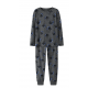 Name it "skull" pyjamassæt I mørkegrå til drenge