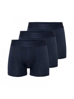 Resteröds 3-pak navy bambus-boxershorts til herre – S-2XL