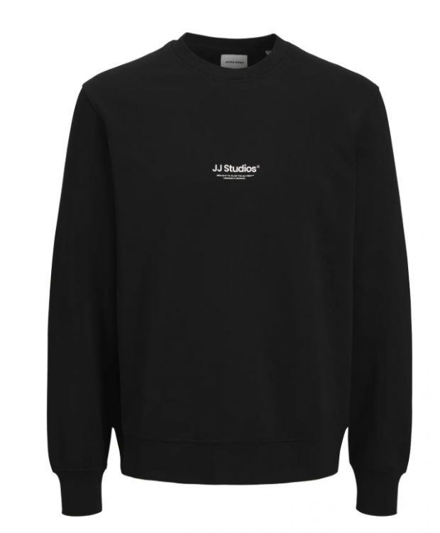 Jack & Jones Junior sweatshirt i sort til drenge
