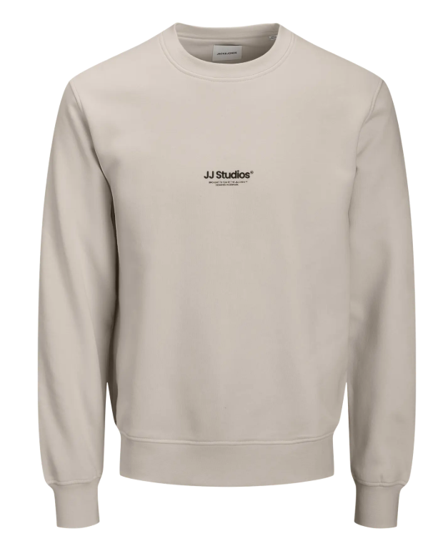 Jack & Jones Junior sweater i Moonbeam til drenge