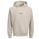Jack & Jones Hoodie i Moonbeam til drenge