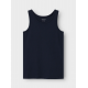 Name it 4pak Tanktops i aquamarine til drenge
