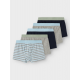 Name it 5pak boxerunderbukser aquamarine til drenge