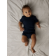 Name it 3pak Solid rib bodystockings i china blue til baby