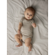 Name it 3pak Solid rib bodystockings i china blue til baby