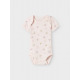 Name it 3pak pink bow bodystockings multifarvet til piger