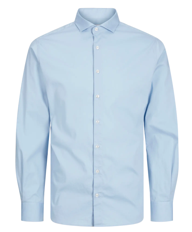 Jack & Jones Junior skjorte i Cashmere Blue til drenge