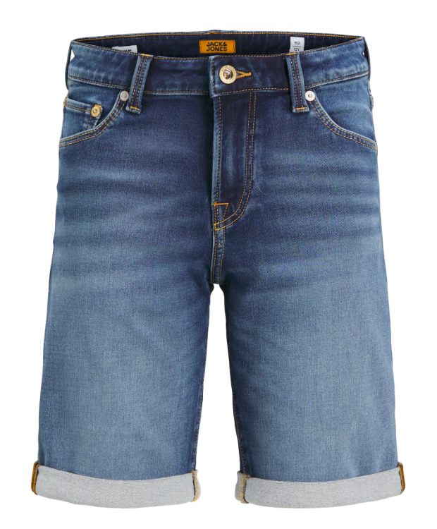 Jack & Jones Junior shorts i Blue Denim til drenge
