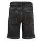 Jack & Jones Junior shorts i Black Denim til drenge