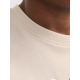 Jack & Jones Junior T-shirt i Moonbeam med print til drenge
