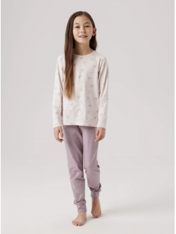 Name it pink bow Pyjamassæt til piger