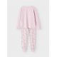 Name it Horse pyjamassæt i lyserød til piger
