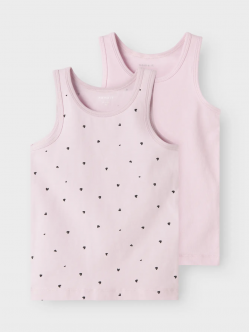 Name it 2pak winsome hearts tanktops til piger