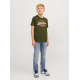Jack & Jones Junior Stretch Jeans i Blue denim til drenge