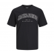 Jack & Jones Junior T-shirt i sort med print til drenge