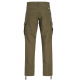 Jack & Jones Junior Cargobukser i Olive Night til drenge