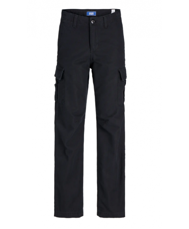 Jack & Jones Junior Cargobukser i sort til drenge