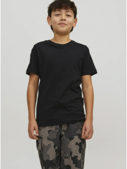 Jack & Jones Junior T-shirt i sort til drenge