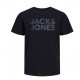 Jack & Jones Junior T-shirt i sort med print til drenge