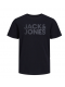 Jack & Jones Junior T-shirt i sort med print til drenge
