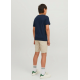 Jack & Jones Junior T-shirt i Navy Blazer med print til drenge