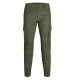 Jack & Jones Junior Cargobukser i Olive Night til drenge