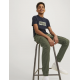 Jack & Jones Junior Cargobukser i Olive Night til drenge
