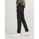 Jack & Jones Junior Cargobukser i sort til drenge