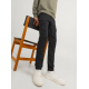 Jack & Jones Junior Cargobukser i sort til drenge