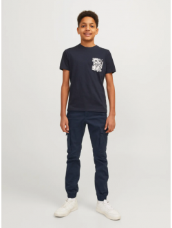 Jack & Jones Junior Cargobukser Navy Blazer til drenge
