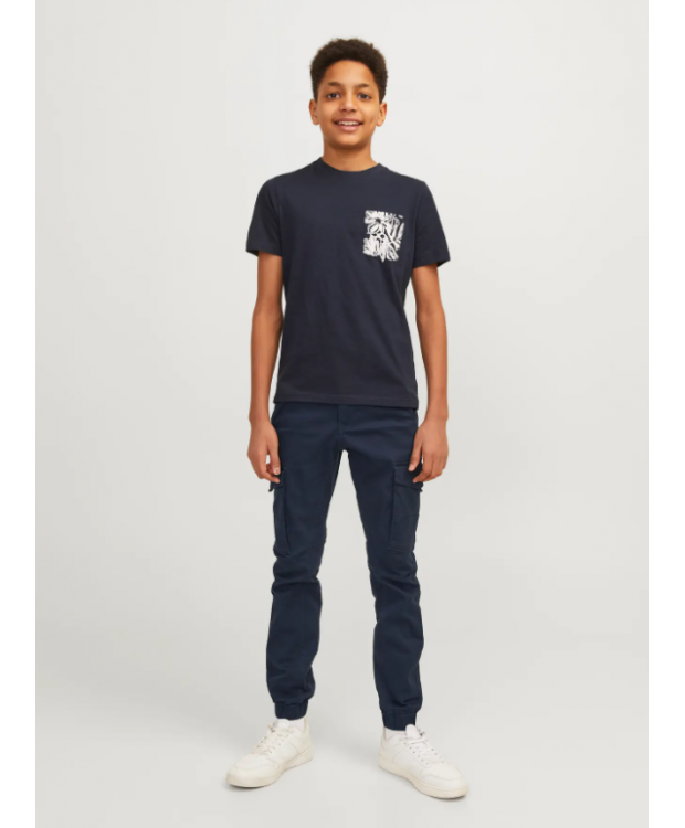 Jack & Jones Junior Cargobukser Navy Blazer til drenge