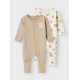 Name it 2pak bear natdragt multifarvet til baby
